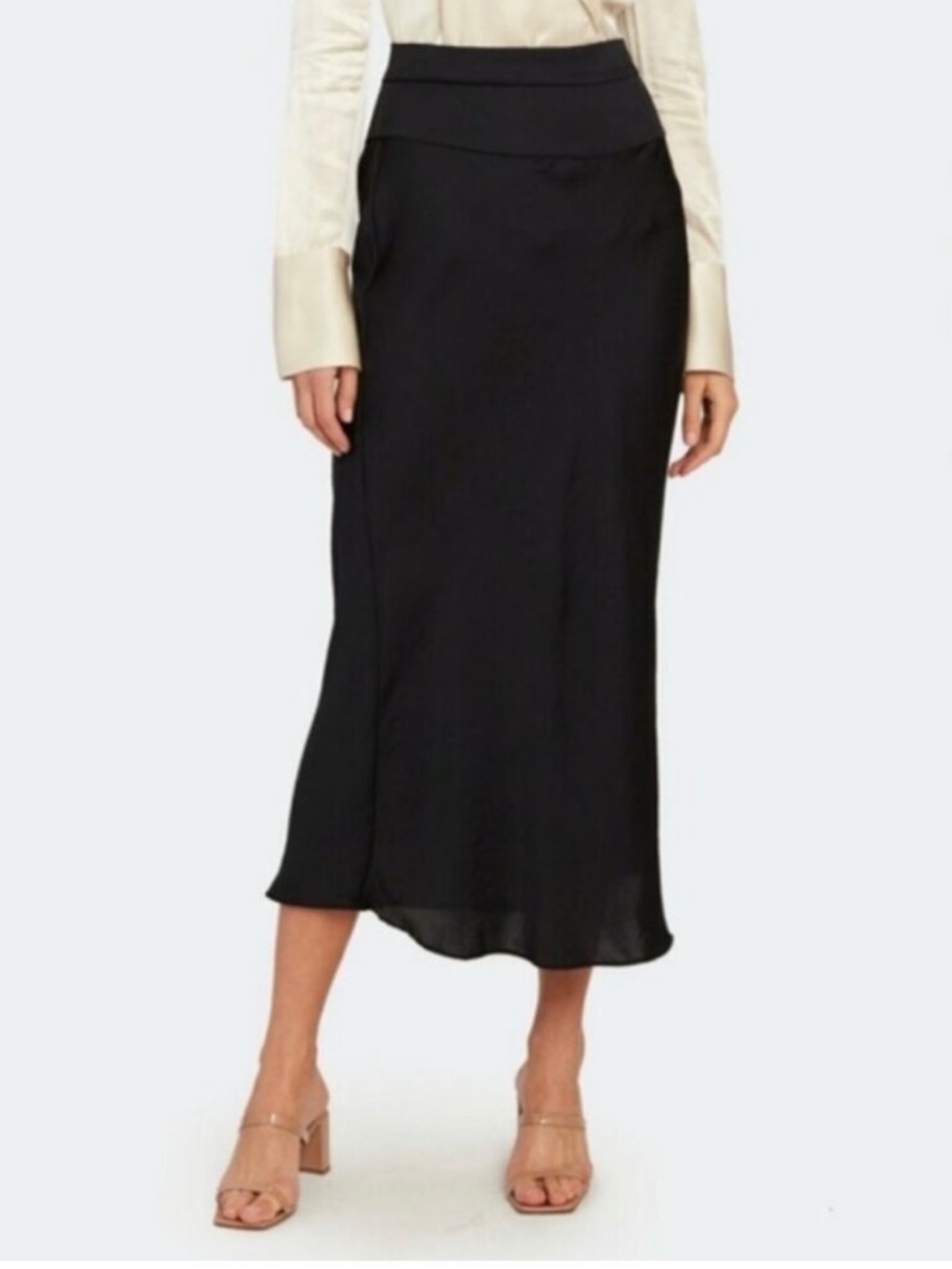 BNWT FREE PEOPLE NORMANI BIAS Midi Skirt